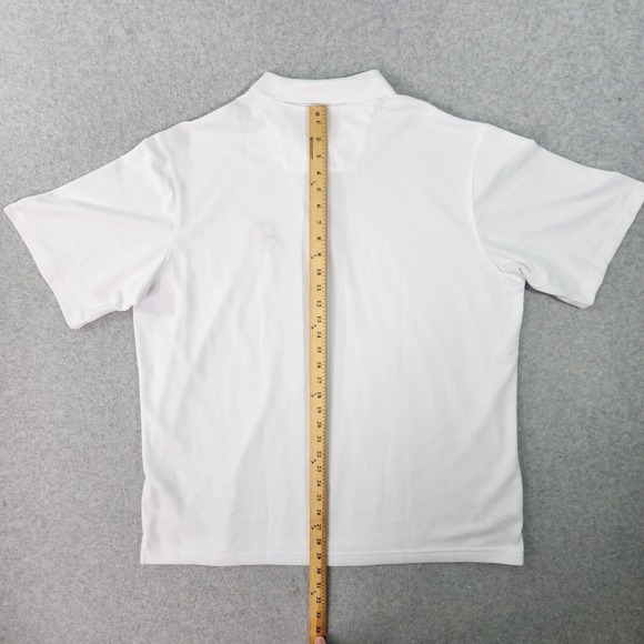 Antigua NFL Pittsburgh Steeler Polo Shirt Mens Size XXL White Short Sleeve - Picture 9 of 13